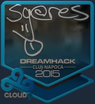 Sticker | seang@res (Foil) | Cluj-Napoca 2015